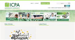Desktop Screenshot of icpa.co.za